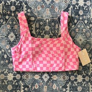 Wilo the Label Pink Sports Bra - Medium